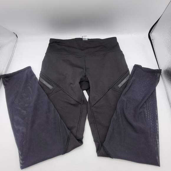 Ivivva by Lululemon BLACK clearly breezy Leggings Size 12 - Picture 8 of 15